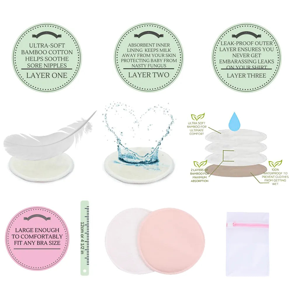 Stilleinlagen aus Bambus - weiche und atmungsaktive Stilleinlagen