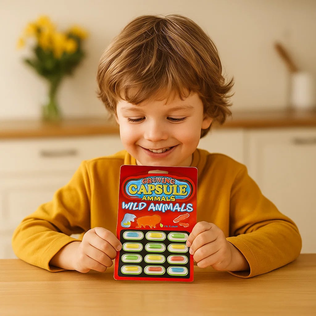 Magische Wasser Tier Wachstumskapseln