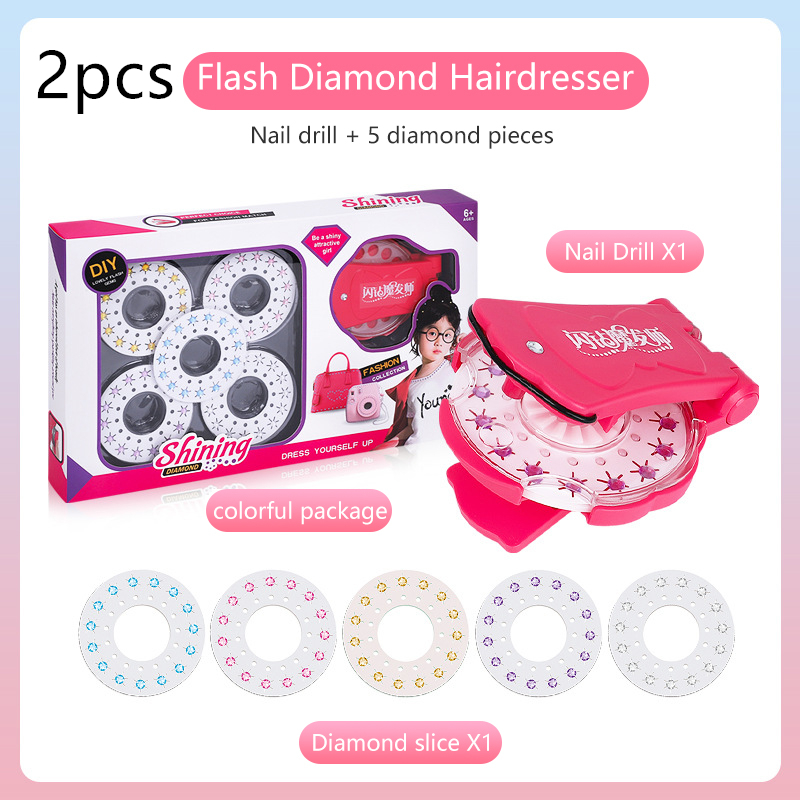 Elektrische Haarflechtmaschine für Kinder – DIY Flechtset mit Zubehör & Perlen