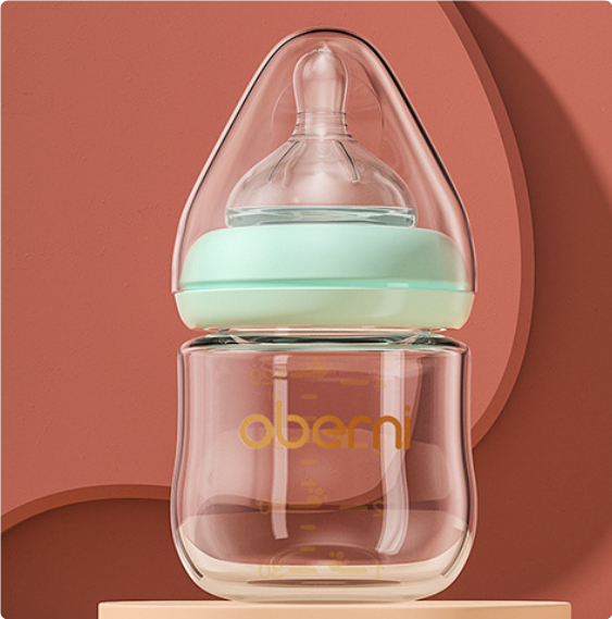 Babyflasche mit Weichem Sauger – BPA-freie Anti-Kolik Flasche für Neugeborene