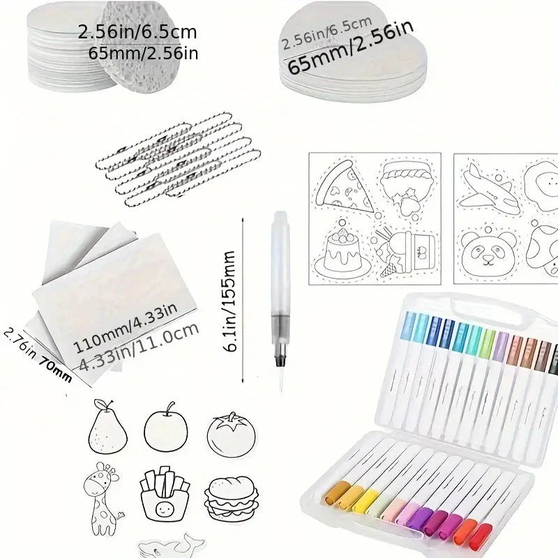 Magisches Puffer Farbe Bastelset