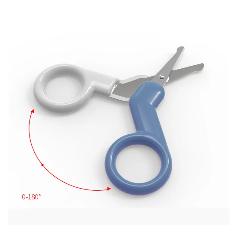 Baby Nagelschere mit Sicherheitskopf – Abgerundete Schere für Neugeborene