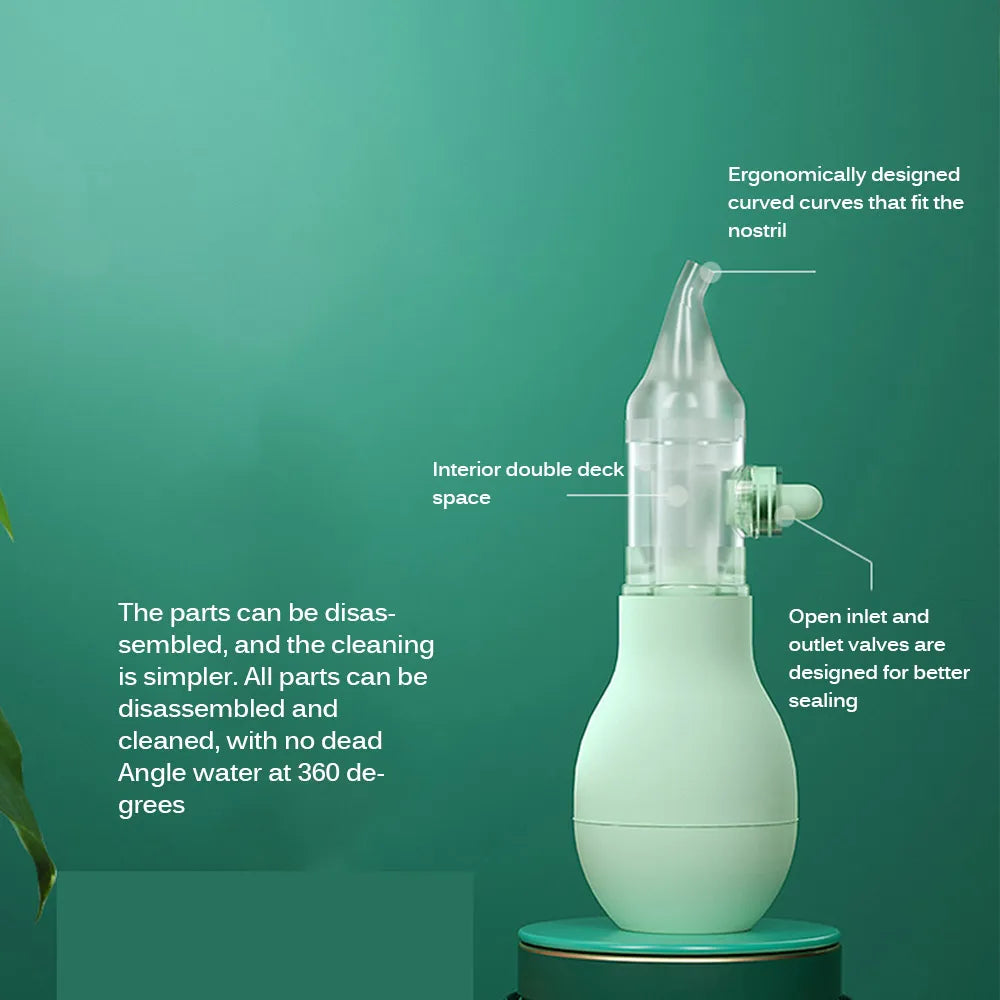 Nasensauger für Babys – Sanfter Baby Nasenreiniger mit Weicher Silikonspitze