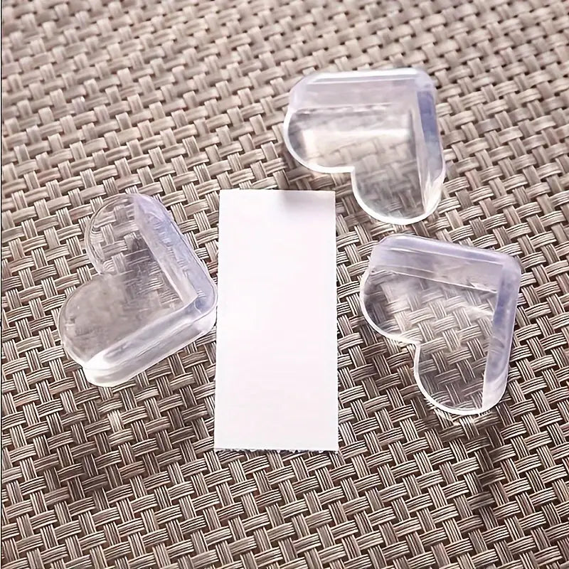 Herz Eckenschutz Transparent – Baby Sicherheits Eckenschützer für Möbel