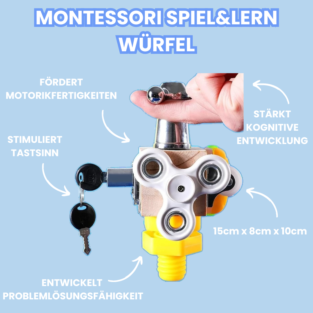 Montessori 4-in-1 Spiel&Lern Set