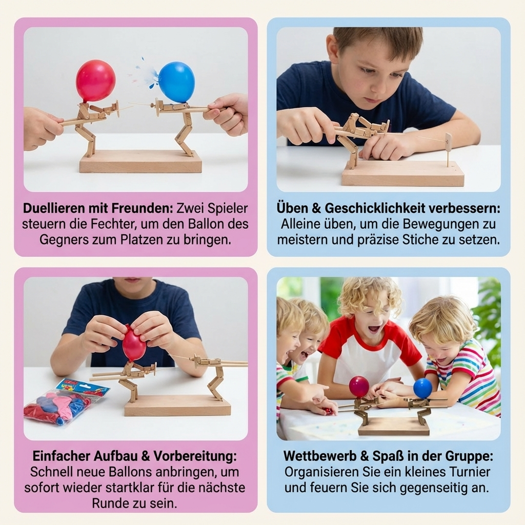 Ballon Fechtspiel