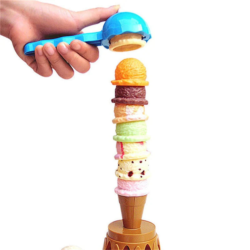 Lustiges Eiscreme-Balance-Spiel für Kinder