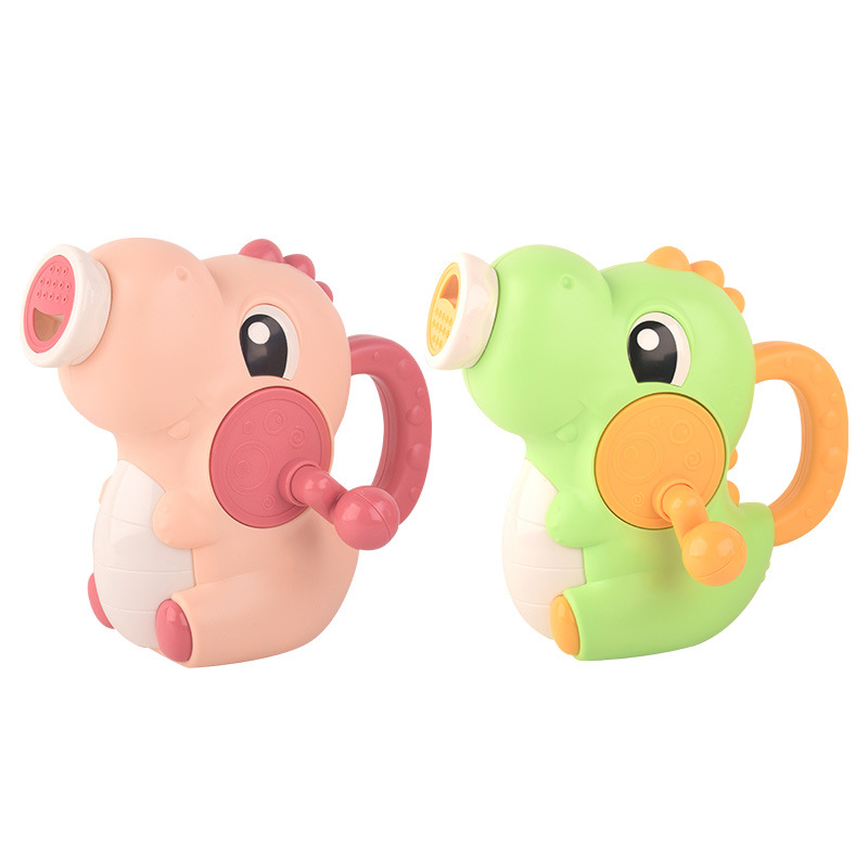 Dino Badespielzeug mit Wasserpumpe – Interaktives Wasserspielzeug für Babys