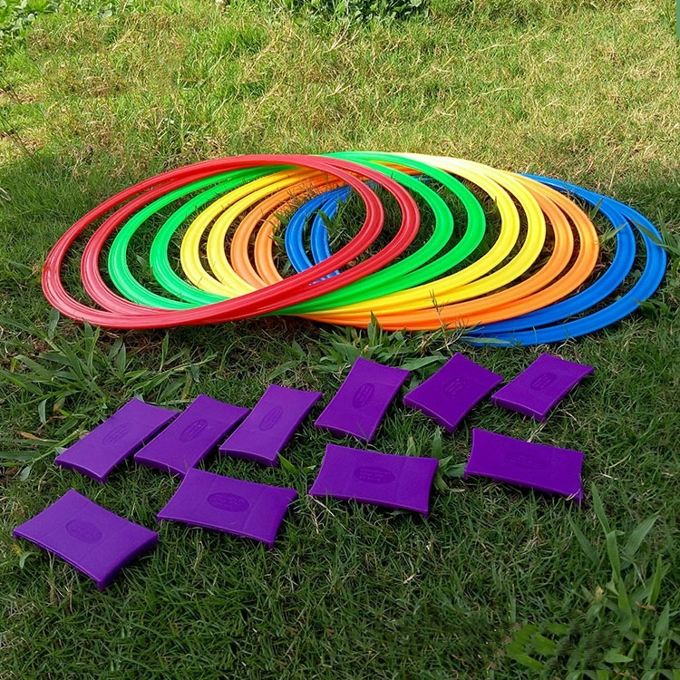 Koordinationsringe Set für Kinder – Trainingsringe mit Verbindern