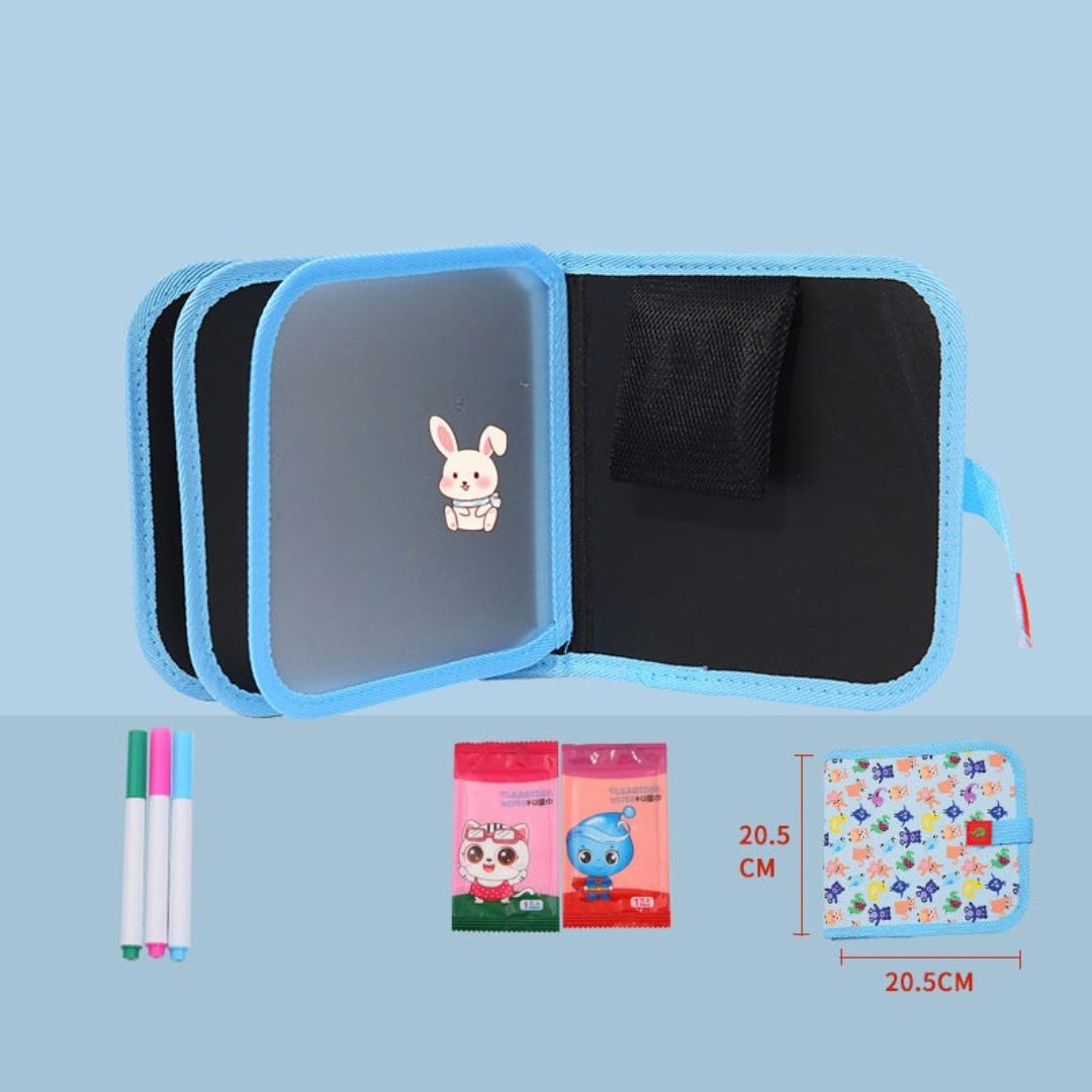 Tragbares Wiederverwendbares Malbuch für Kinder