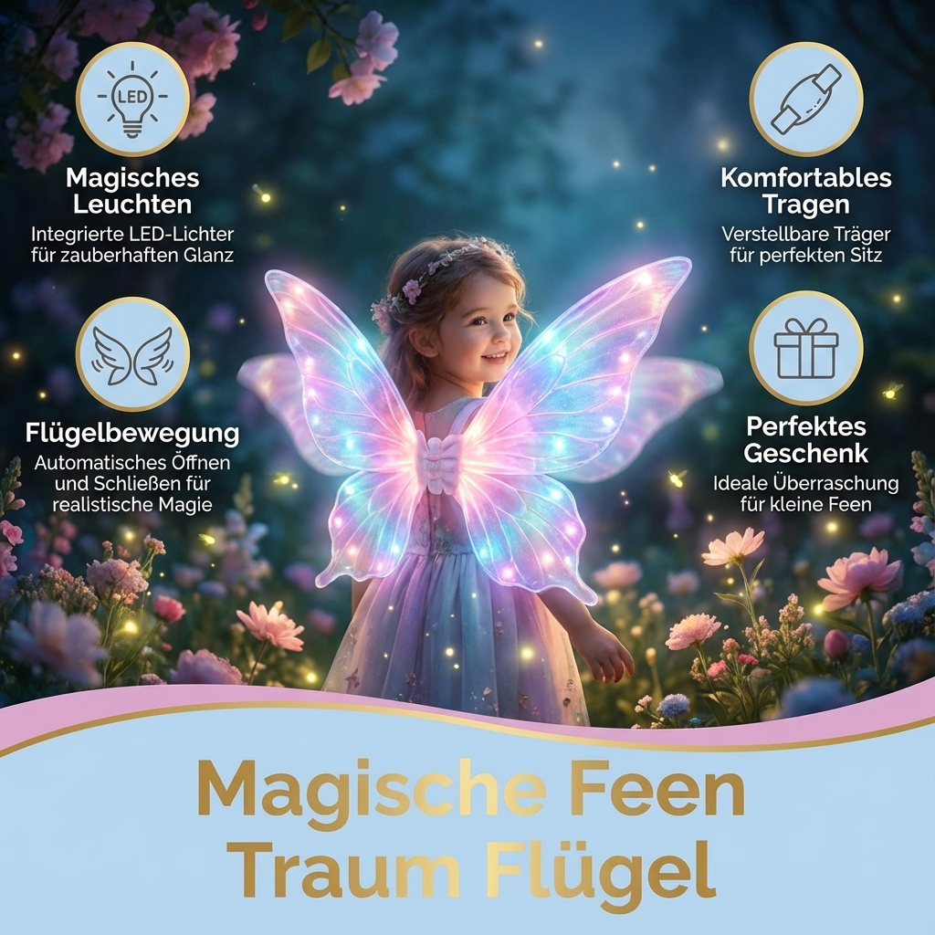 Magische Feen Traum Flügel