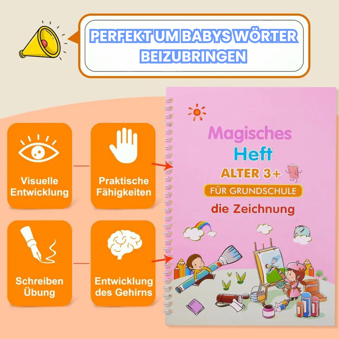 Kalligraphie-Bücher (4er Set)