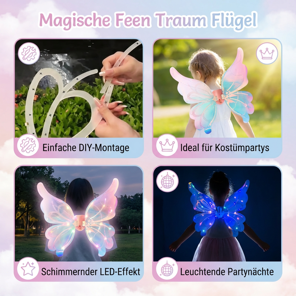 Magische Feen Traum Flügel