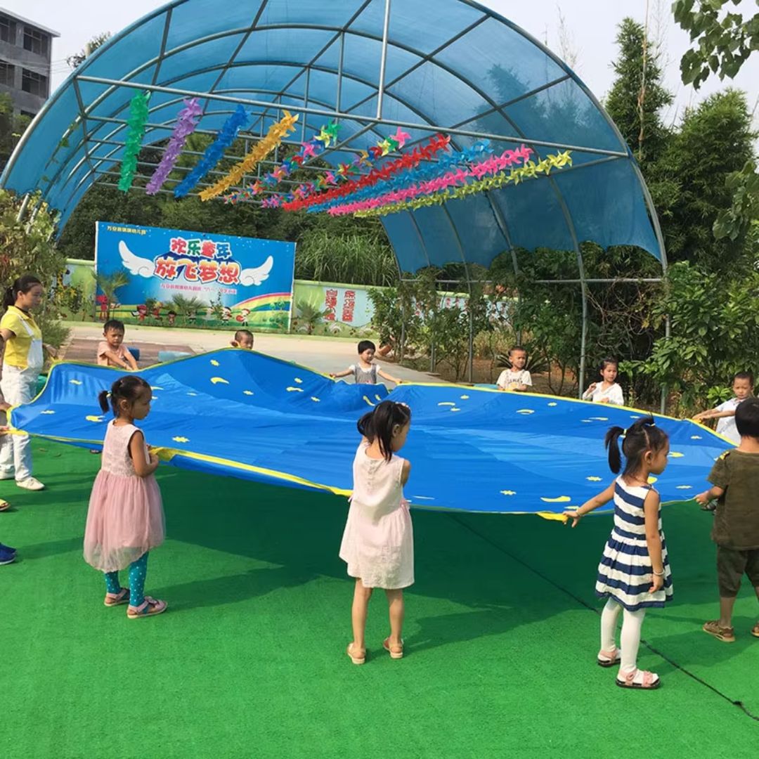 Kinder Schwungtuch Rund – Spiel- und Bewegungstuch