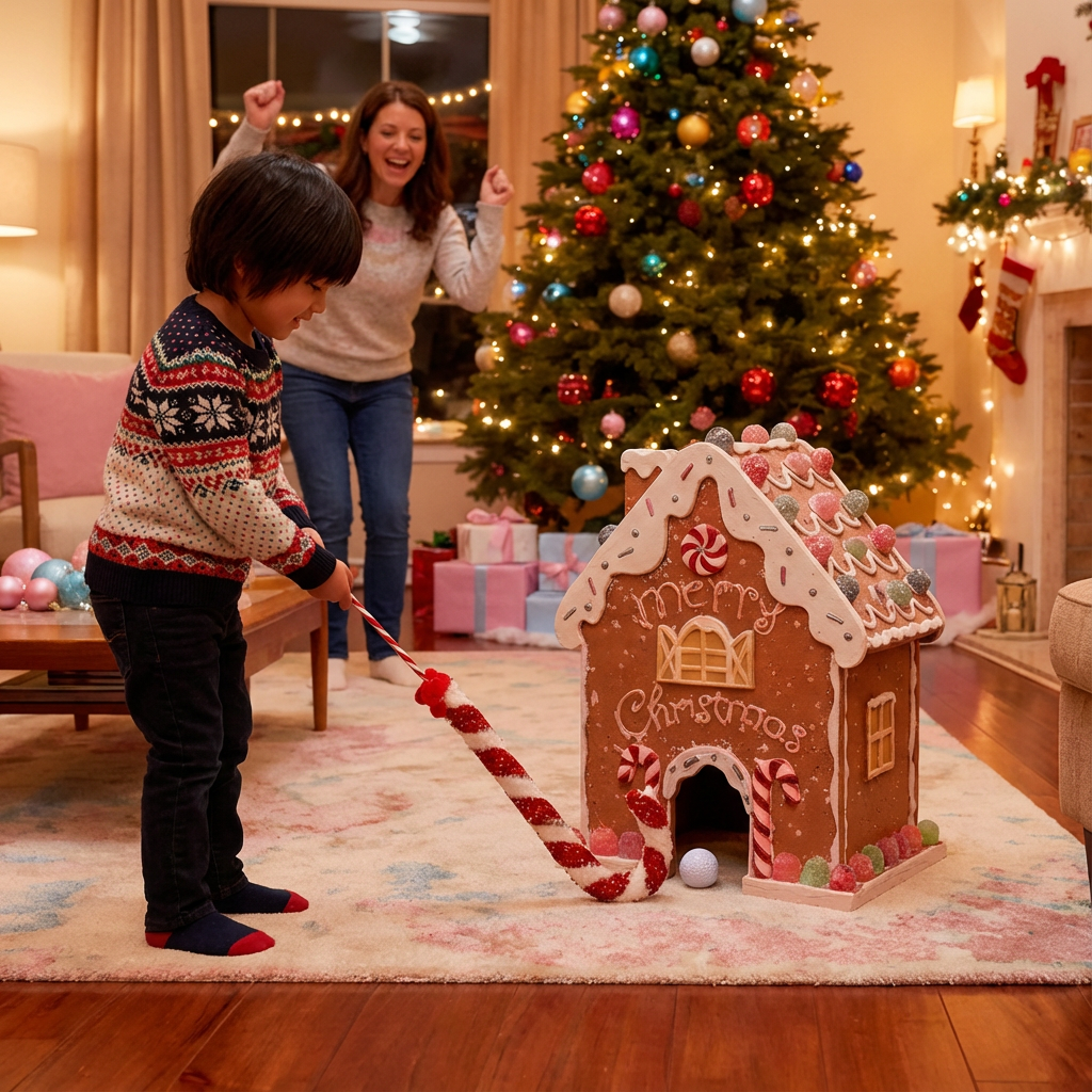 Lebkuchen Golf Weihnachtspielzeug