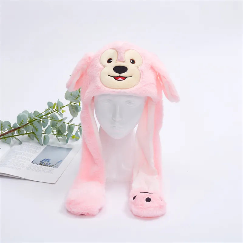 Lustige Mütze mit Wackelohren