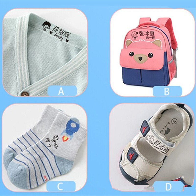 Einfache Personalisierung - Textilstempel