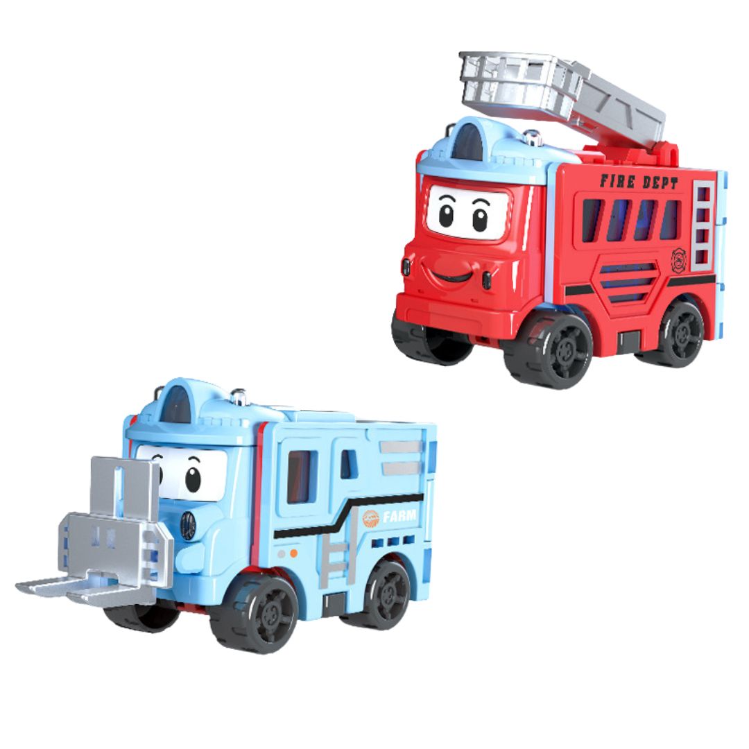 2in1 Verwandlungs Spielautos