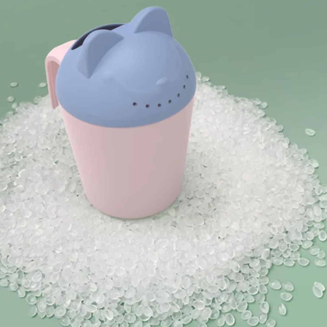 Kinder Gießkanne mit Katzen-Design – Ergonomischer Badebecher zum Duschen