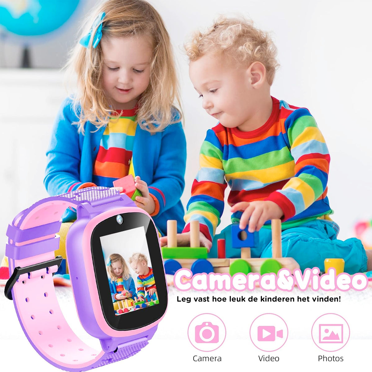 Kinder Smartwatch mit GPS-Tracking