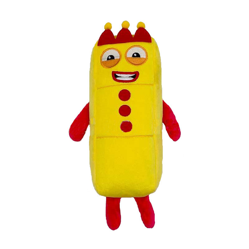 Lernfähige Zahlen Kuscheltiere