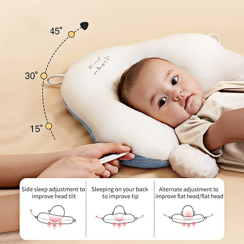 Ergonomisches Babyschlafkissen – Für gesunden Kopf und ruhigen Schlaf