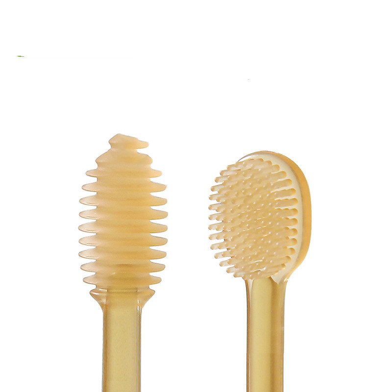 Baby Zahnbürsten Set aus Silikon – Mit Aufbewahrungsbox für unterwegs