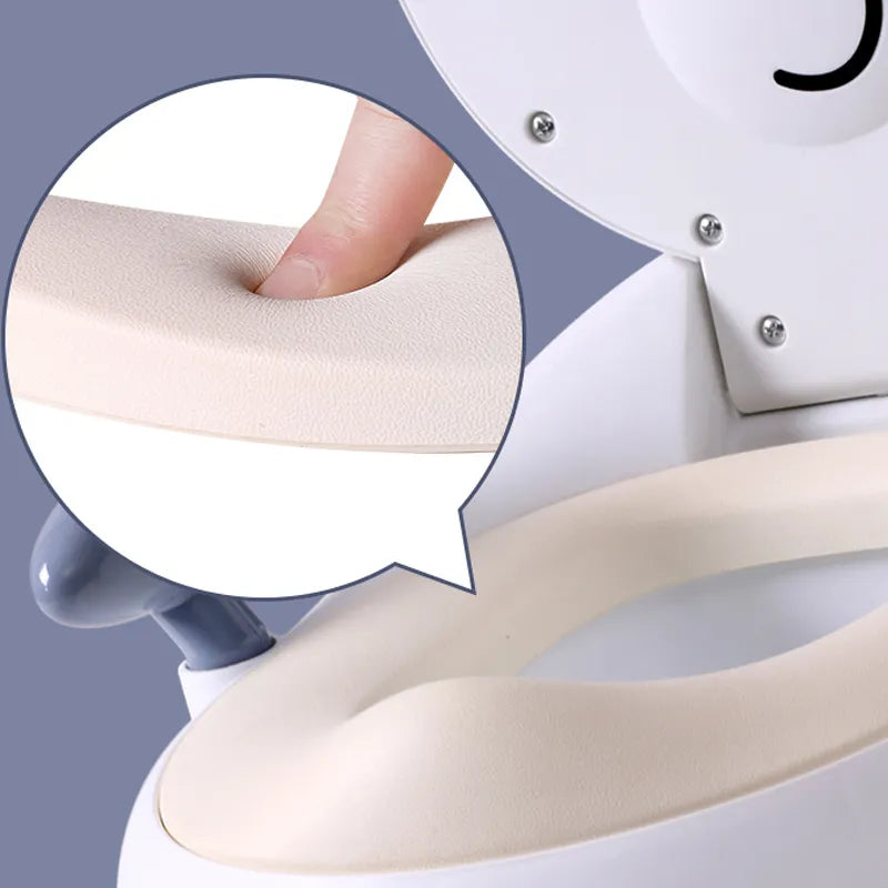 Töpfchenstuhl für Kinder in Pandaform – Weiches Baby Töpfchen mit PU-Sitz