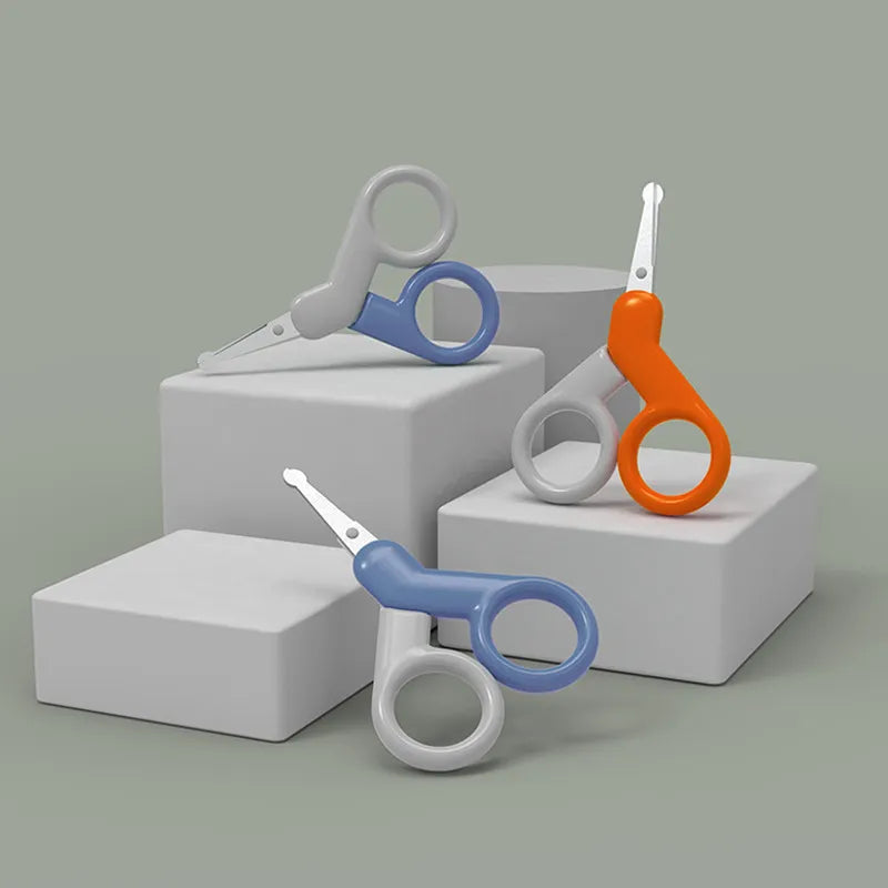 Baby Nagelschere mit Sicherheitskopf – Abgerundete Schere für Neugeborene