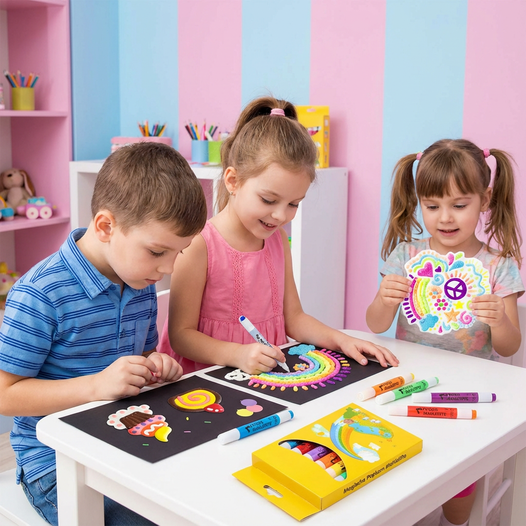 Magische Popkorn Mahlstifte