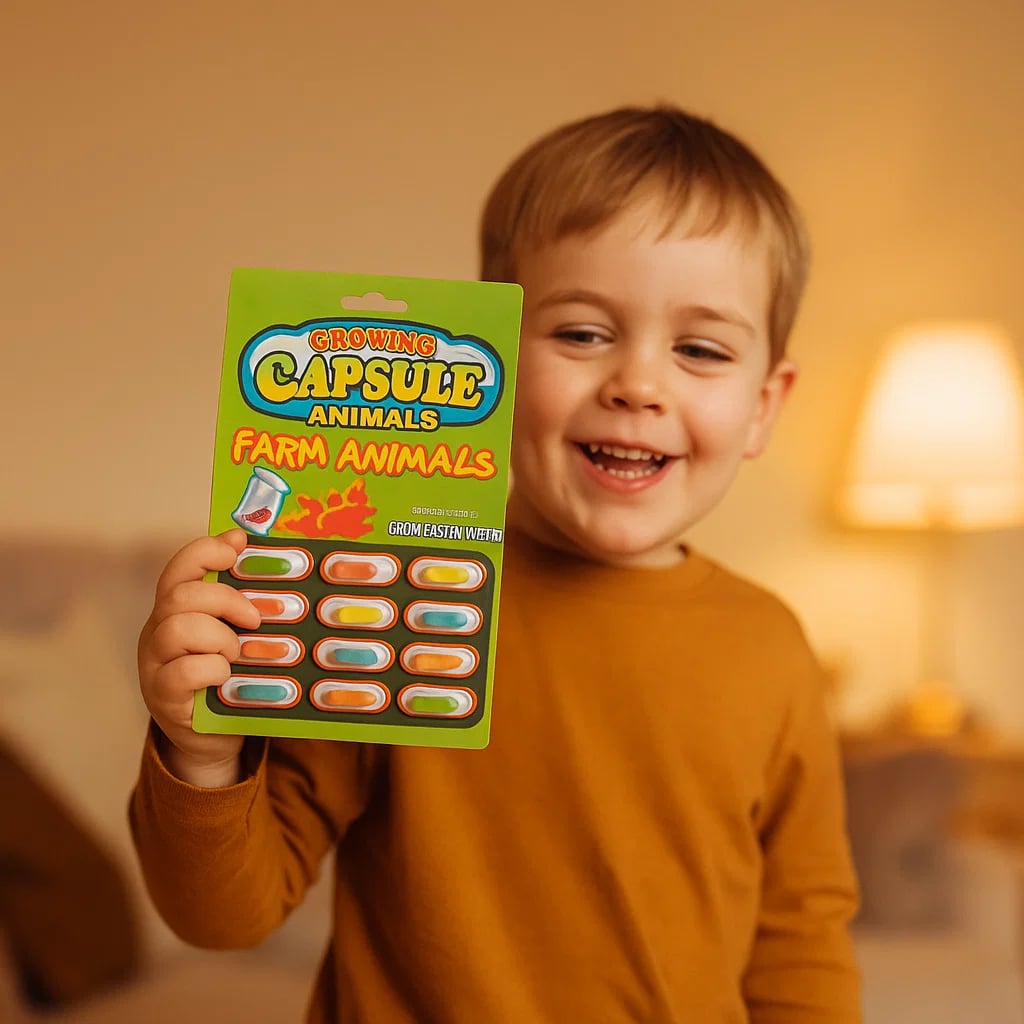 Magische Wasser Tier Wachstumskapseln