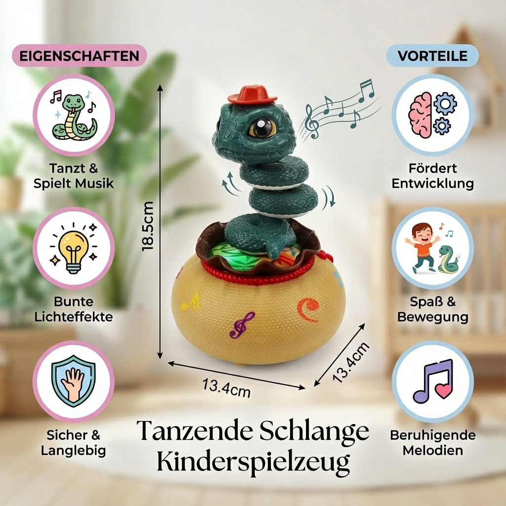 Tanzende Schlange Kinderspielzeug