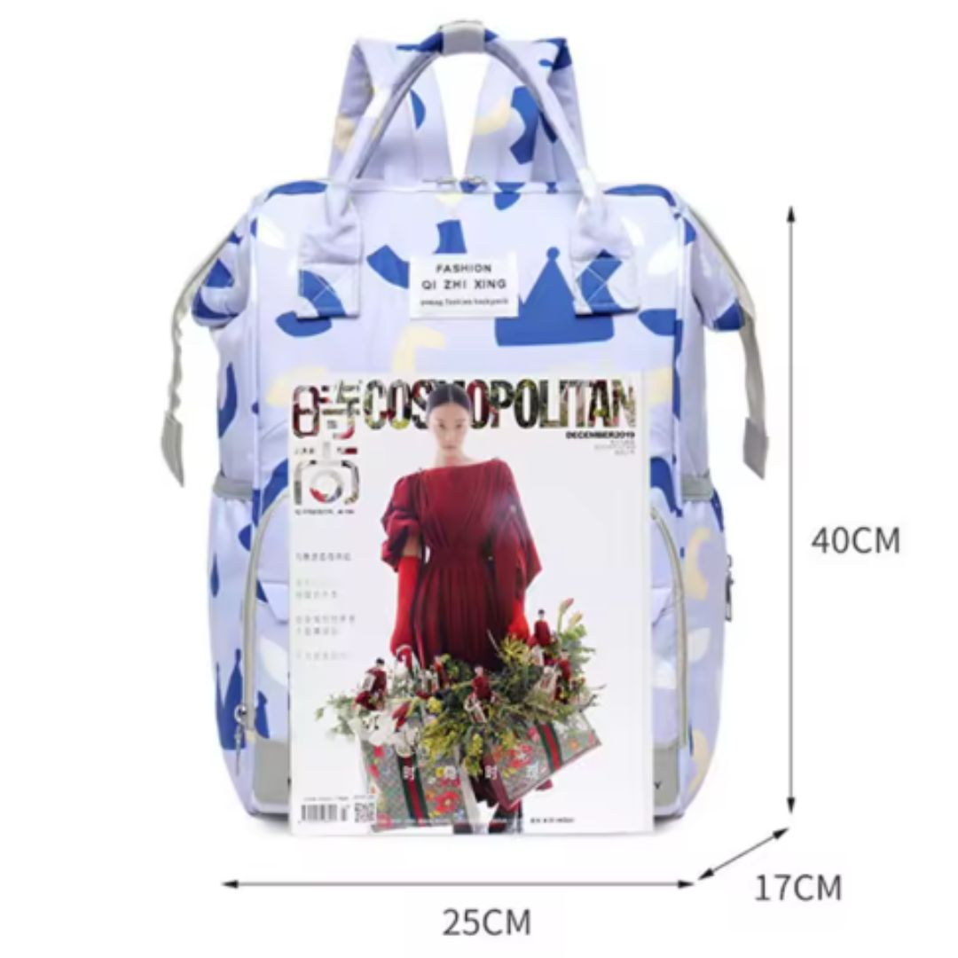 Wickelrucksack für Eltern – Großer Baby Rucksack mit vielen Fächern