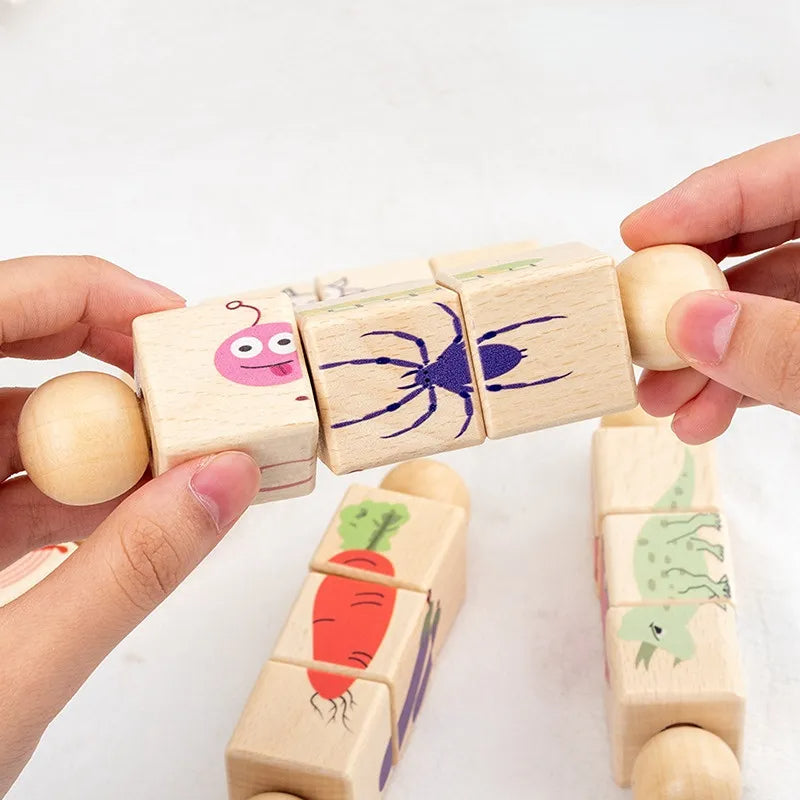 Drehspaß & Entdecken – Holzpuzzle Für Kinder