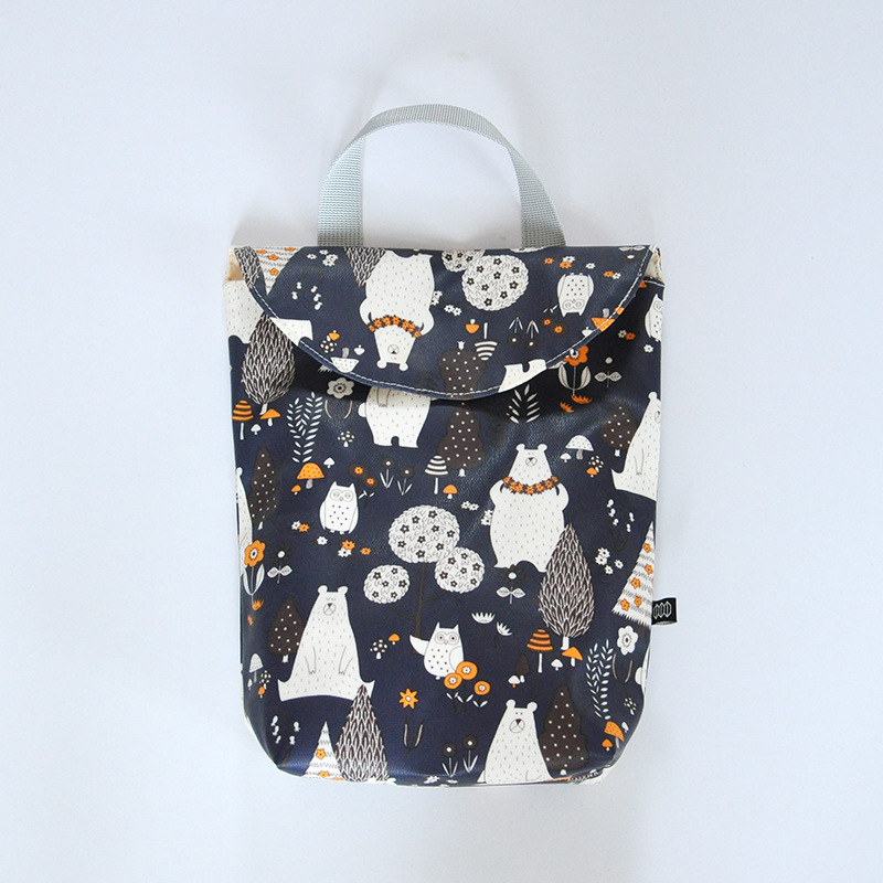 Wasserdichte Windeltasche mit Griff – Wiederverwendbare Wetbag für unterwegs