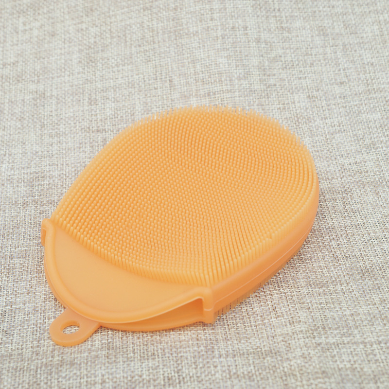 Silikon Baby Badebürste – Weiche Waschbürste für Neugeborene & Kleinkinder