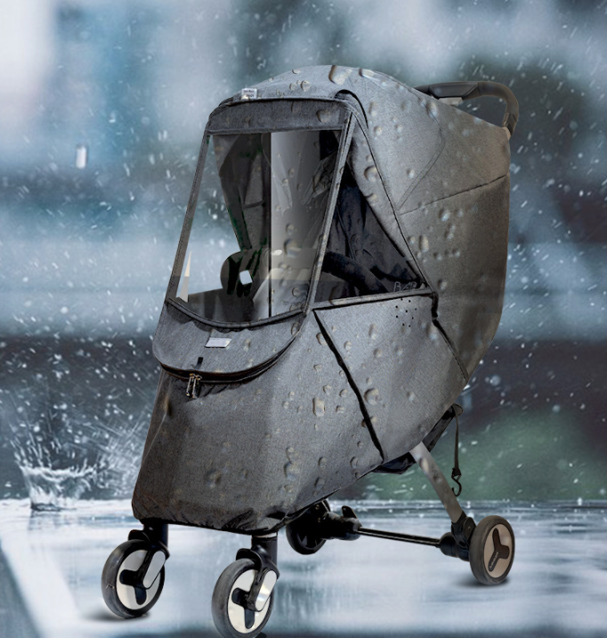 Kinderwagen Regenschutz Universal – Wind- & Wetterfeste Abdeckung