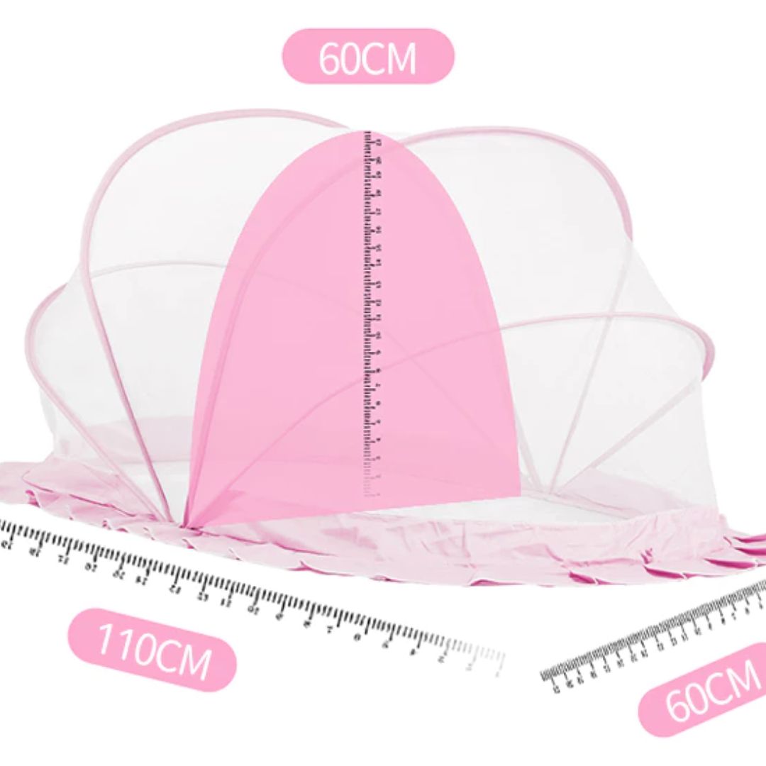 Baby Moskitonetz Zelt – Schutznetz für Babybett gegen Insekten und Mücken