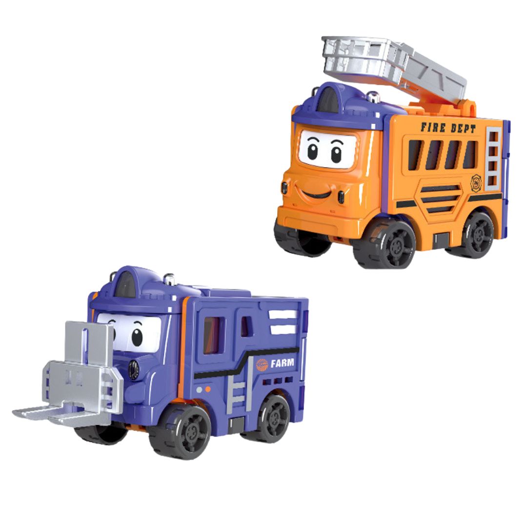 2in1 Verwandlungs Spielautos