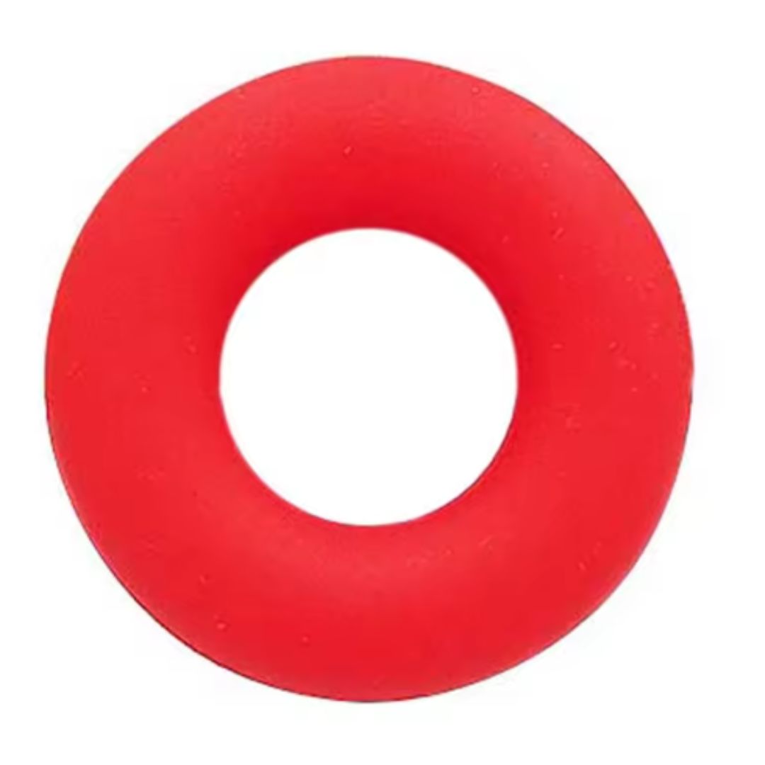 Baby Beißring Silikon mit Bunten Ringen – Greifling & Zahnungshilfe für Babys