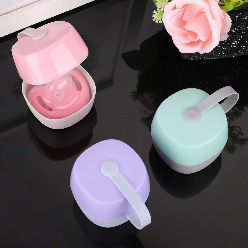 Schnullerbox mit Deckel – Hygienische Aufbewahrungsbox für Schnuller & Sauger