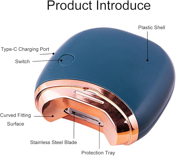 Intelligenter Elektrischer Nagelknipser – Automatischer Trimmer für Perfekte Nägel