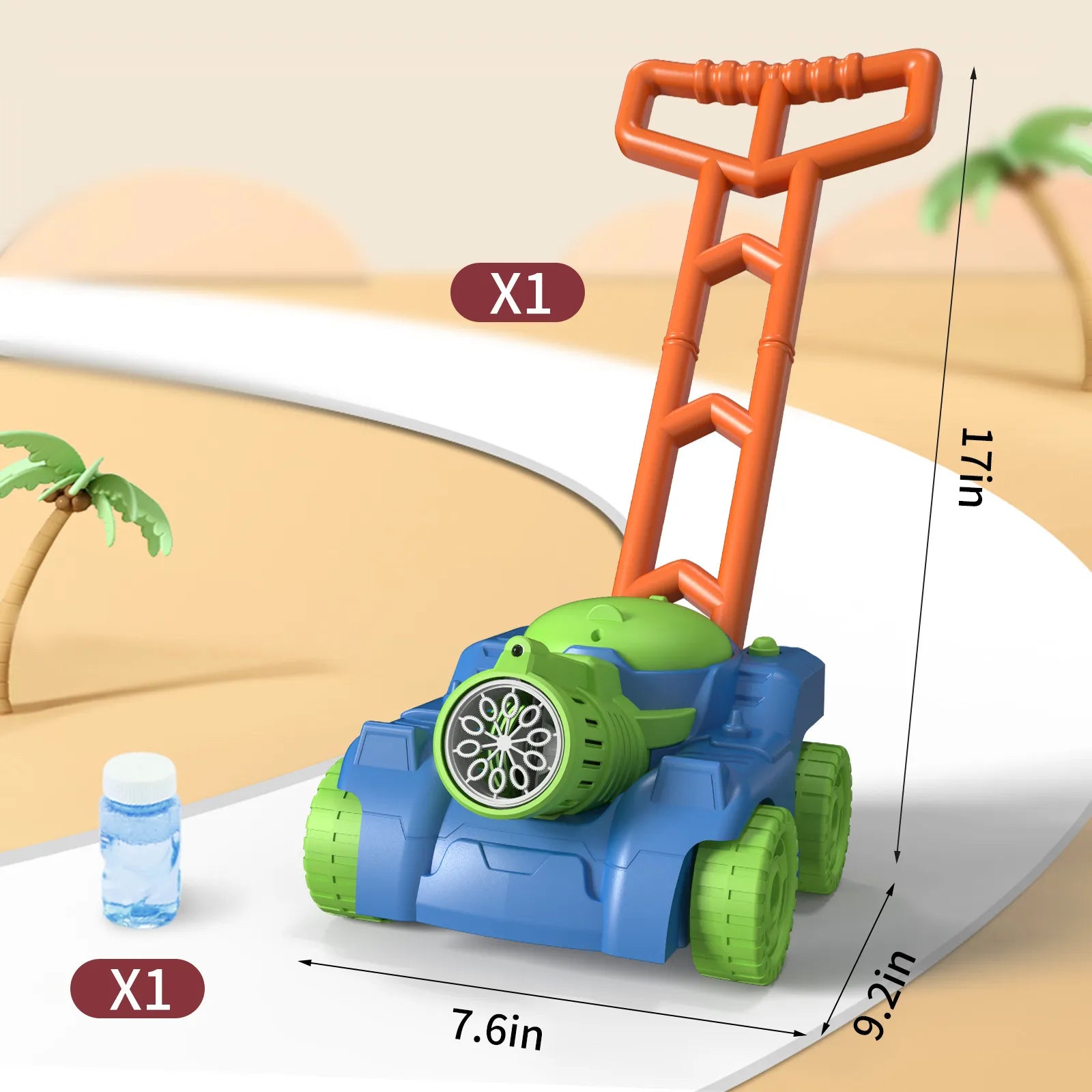 Vollautomatisches Seifenblasenauto