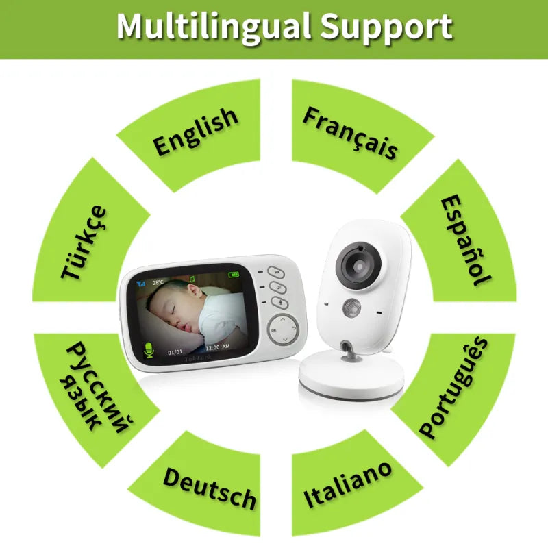 Babyphone mit Nachtsicht und Schlafliedern