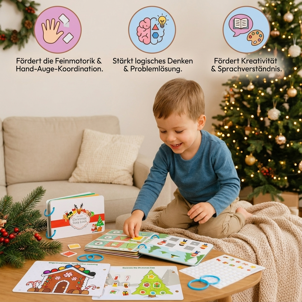 Pädagogisches Montessori Weihnachtsgeschichten Buch