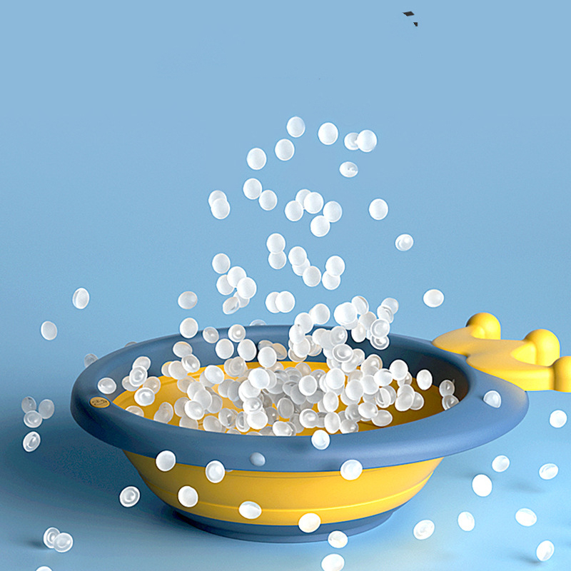 Faltbare Baby Waschschüssel mit Anti-Rutsch-Boden für Reisen & Zuhause