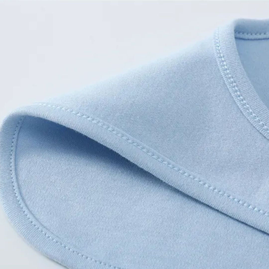 Baby Lätzchen aus Weicher Baumwolle – Saugfähig & Hautfreundlich mit Druckknopf