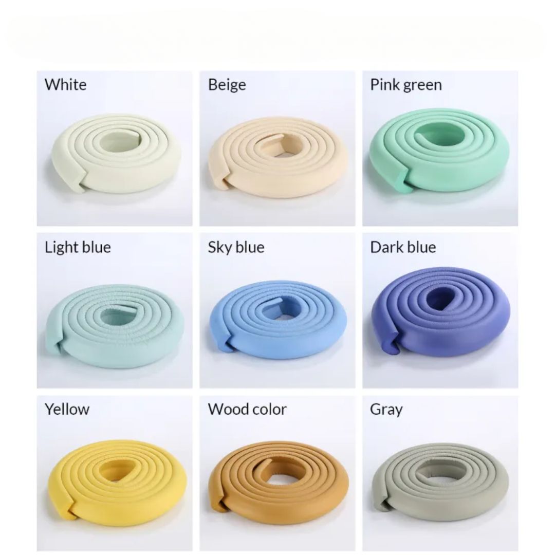 Kantenschutz für Tische und Möbel – Weiche Stoßschutzleiste für Kinder