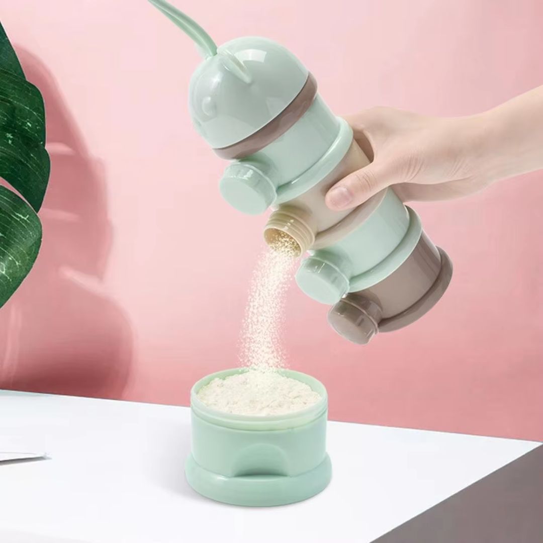 Baby Milchpulver Spender – Stapelbarer Behälter für Milchpulver & Snacks