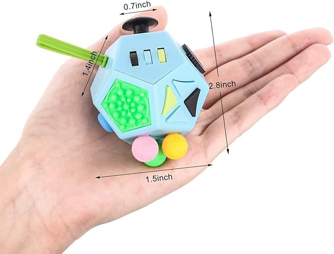 Anti-Stress Würfel – 12 Seiten für Entspannung & Spaß